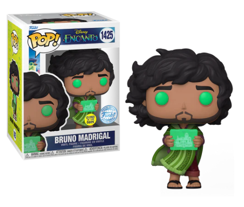 Pop! Disney: Encanto - Bruno Madrig al with Prophecy Glow Special Ed