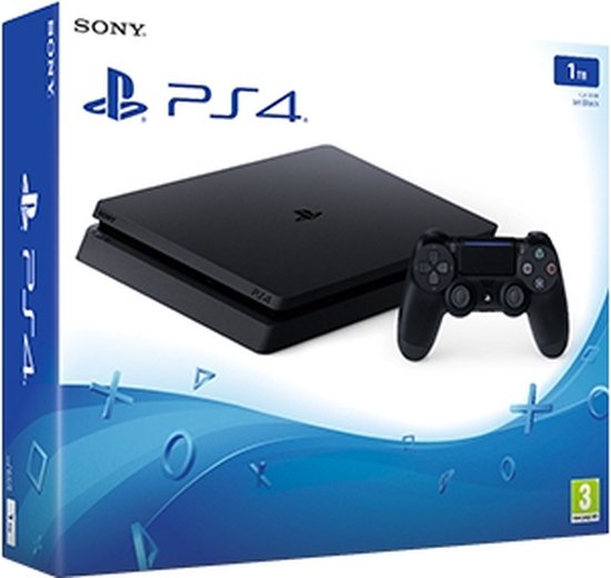 Sony Playstation 4 Slim Console 1TB Zwart