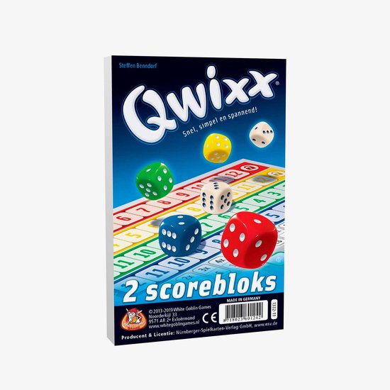 Qwixx Bloks (Extra Scorebloks)