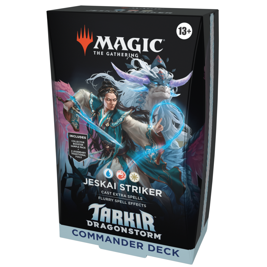 Magic the Gathering Tarkir: Dragonstorm Commander Deck - Jeskai Striker