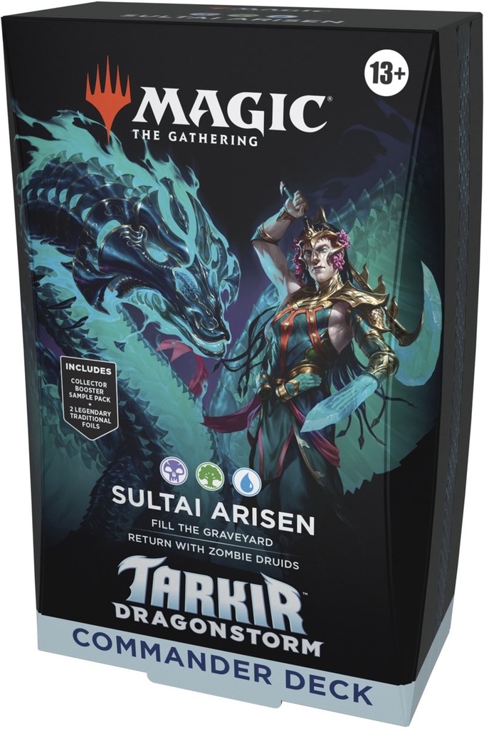 Magic the Gathering: Tarkir Dragonstorm Commander Deck - Sultai Arisen