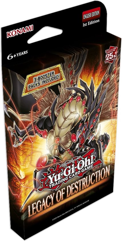 Yu-Gi-Oh!: Legacy of Destruction - 3-Pack Booster