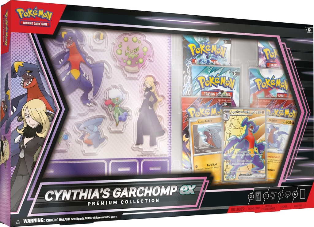 Pokémon Cynthia's Garchomp EX Box