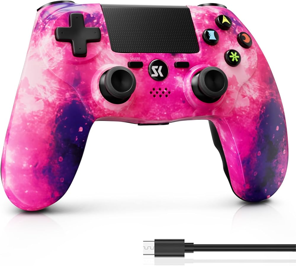 Ishako Gaming Controller PS4 Pink