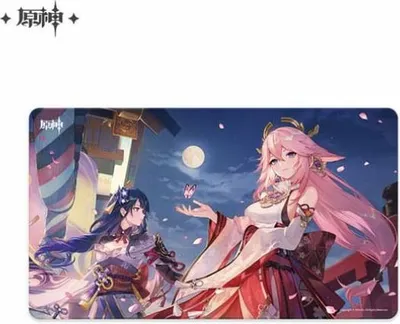Genshin Impact Mousepad When the Sakura Bloom 70 x 40 cm