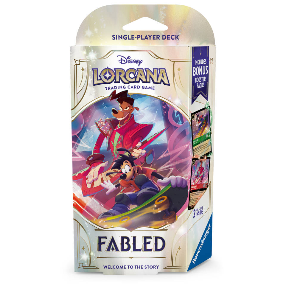 Disney Lorcana: Fabled Single- Player Deck Powerline & Max Goof