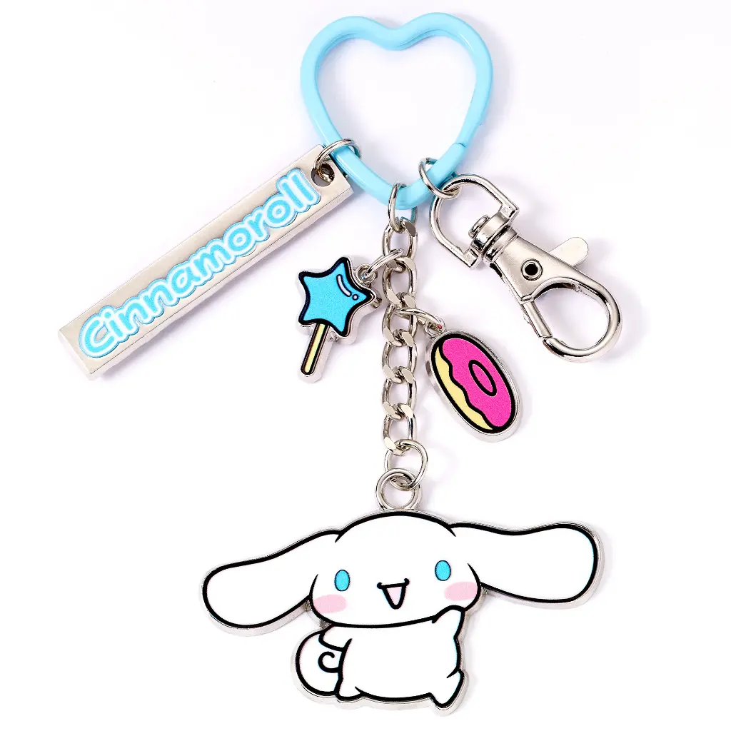 HELLO KITTY - Cinnamoroll - Keychain with Charms