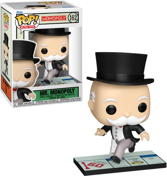Pop! Retro Toys: Mr. Monopoly (162)