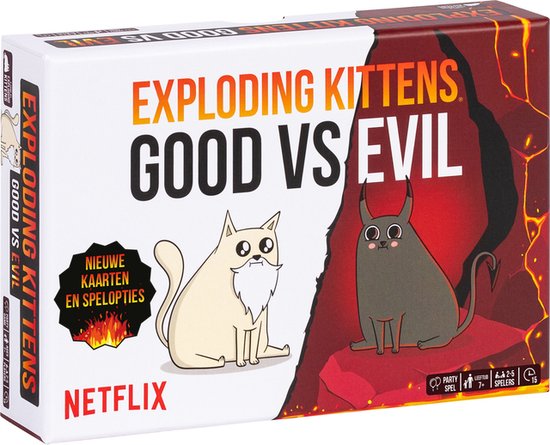 Exploding Kittens Good vs Evil NL
