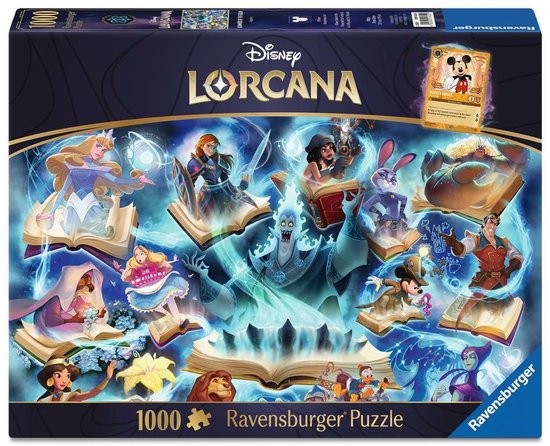 Lorcana - Sapphire - Puzzle 1000P + 1 promo card (EN)