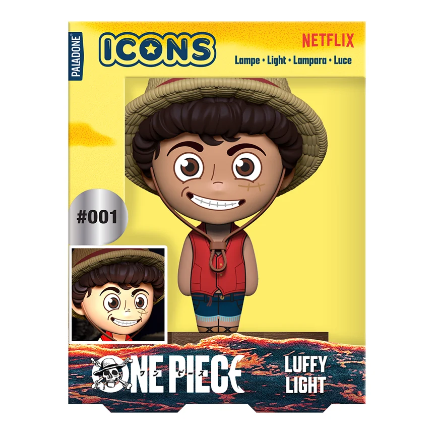 One Piece Netflix - Luffy - Icon Lamp 11cm