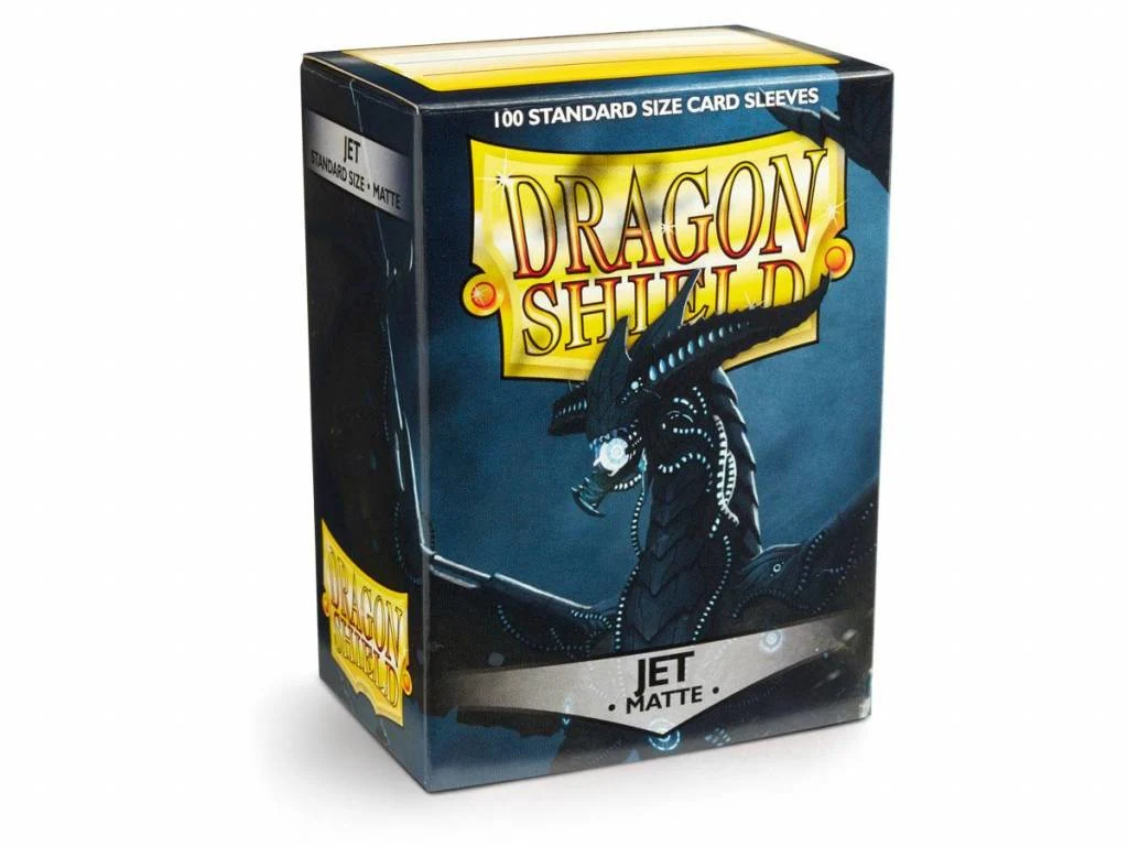 Dragon Shield: Matte Sleeves - Jet (100pcs)