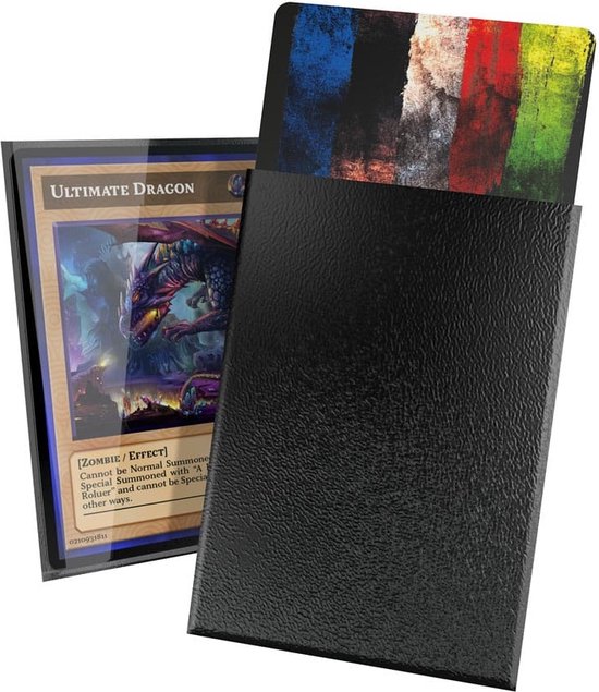 Ultimate Guard Cortex Sleeves  Japanese Size(60) - Black