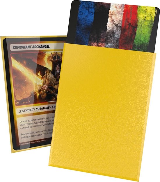 Ultimate Guard: Cortex Sleeves Standard Size (100) - Yellow