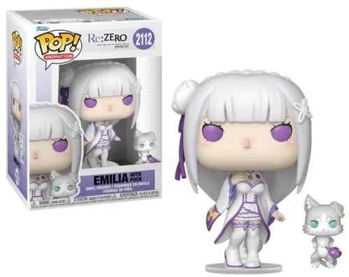Pop! Animation: Re Zero - Emilia  with Puck (2112)
