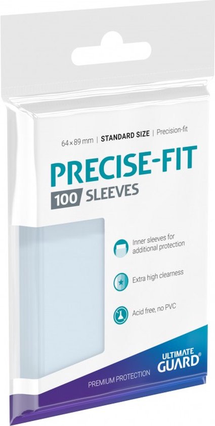 Ultimate Guard Precise-Fit Sleeves  Standard Size (100)