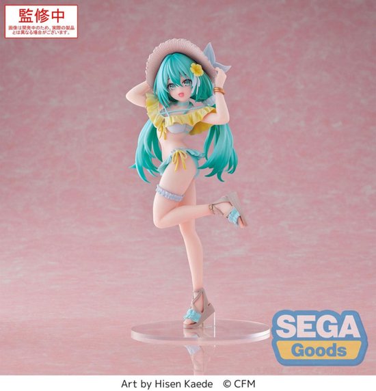 HATSUNE MIKU - Miku "Conceptual  Series" - Statue Luminasta 21cm