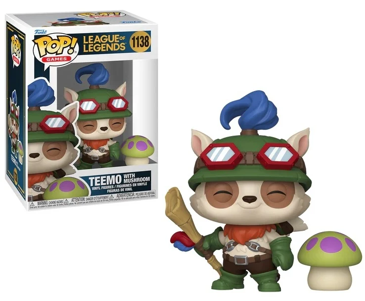 Pop! Games: League of Legends -  Teemo with Mushroom 