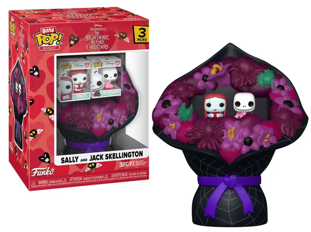 Bitty Pop! Bouquet: The Nightmare  Before Christmas - Jack & Sally