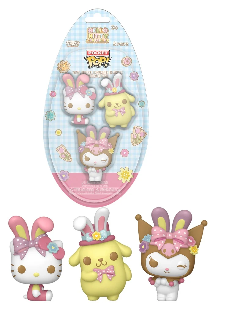 Pocket Pop! Hello Kitty - Spring  Egg 3-Pack