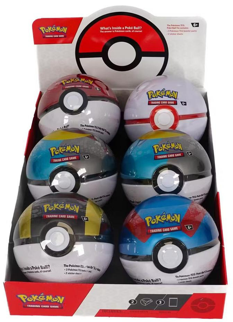 Pokemon Poke Ball Tin 2025 