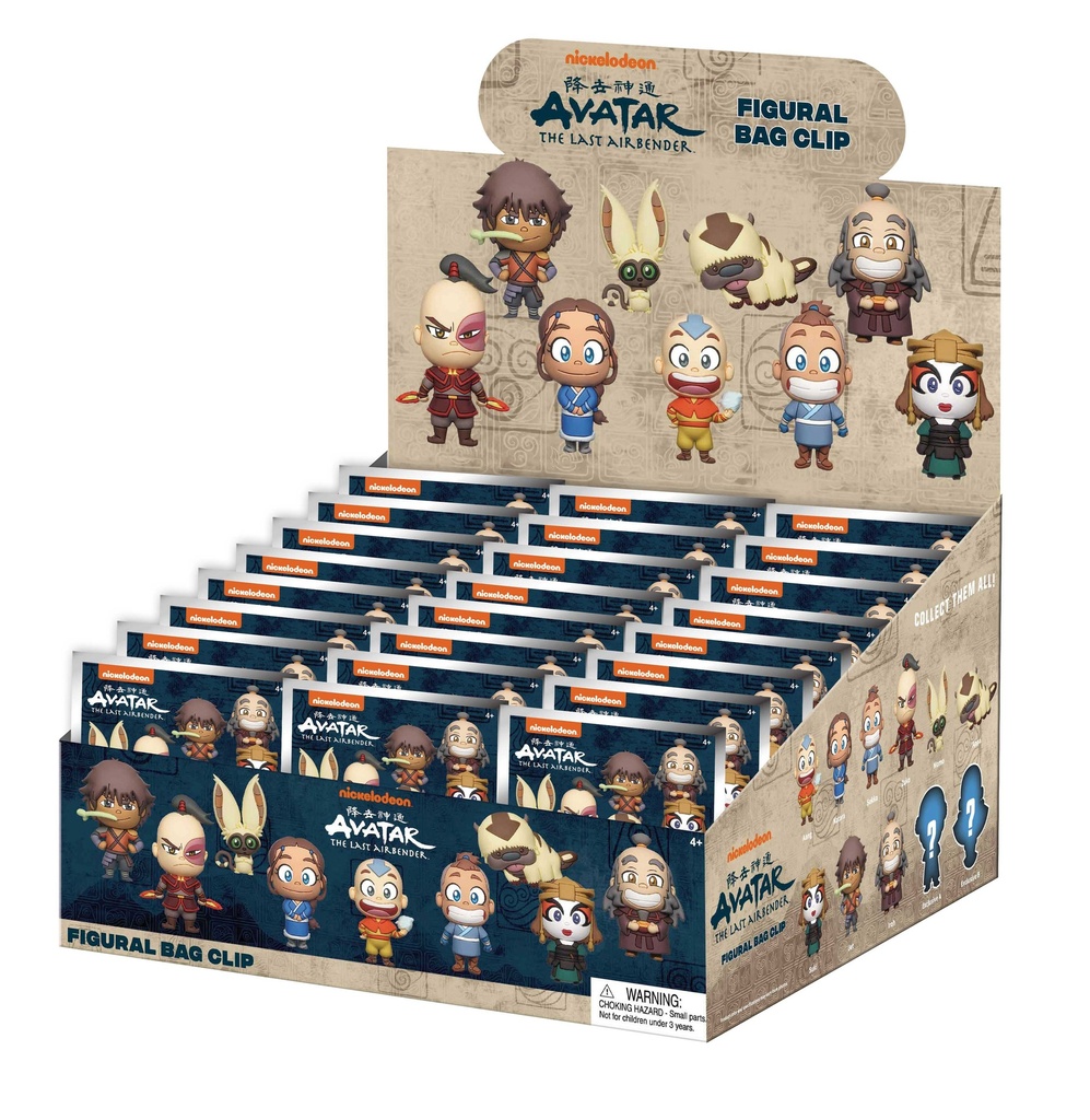 Avatar - The Last Airbender - Series 1 - Foam Bag Clip (1 pc)