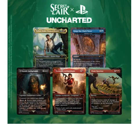 Magic the Gathering: Secret Lair - Uncharted (Non-Foil)