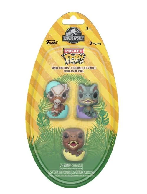 Pocket Pop! Jurassic World - Spring Egg 3-Pack