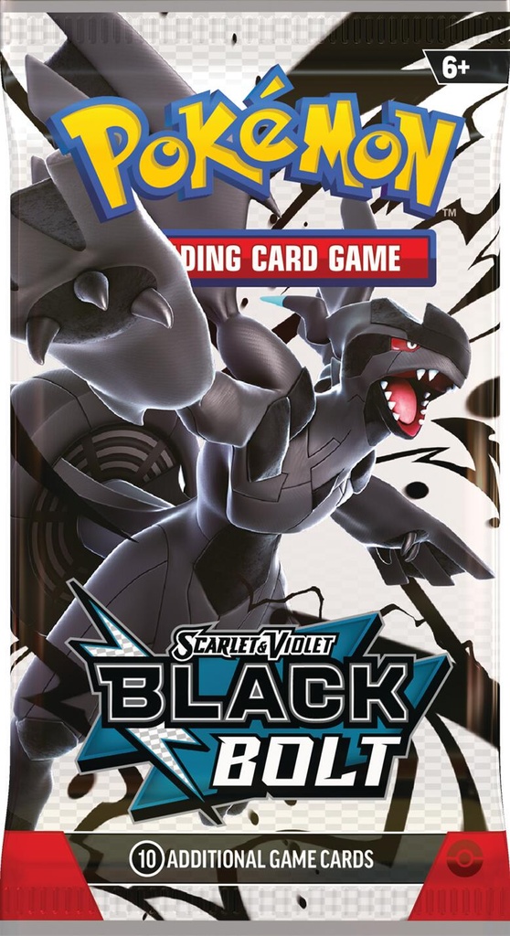 Pokemon Scarlet & Violet: Black Bolt - Booster Pack