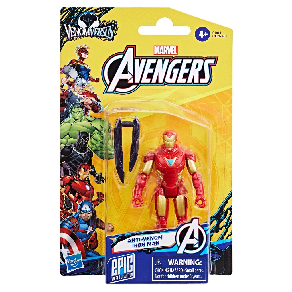 Marvel Avengers Venom Versus Anti-Venom Iron Man Action Figure