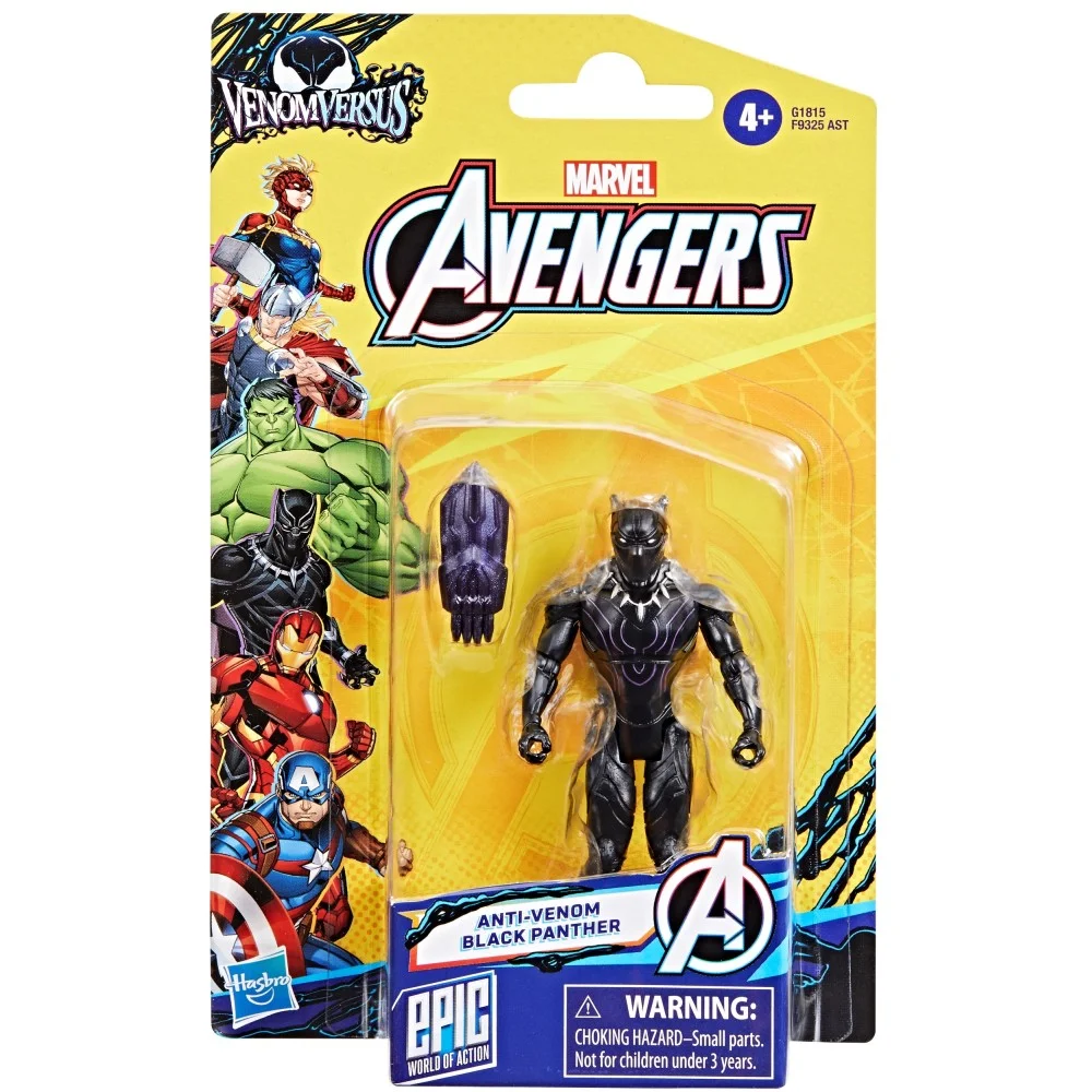 Marvel Avengers Venom Versus - Anti-Venom Black Panther Action Figure