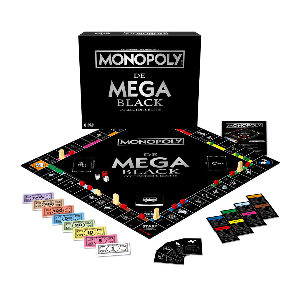 Monopoly de MEGA Black Collector's Editie