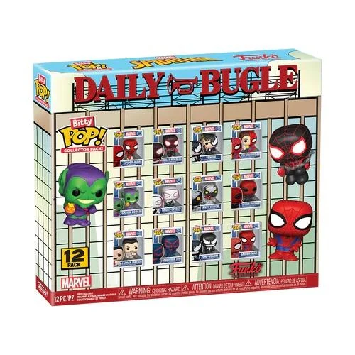 Pop! Bitty: Spider-Man - Collector (12 Pack) 