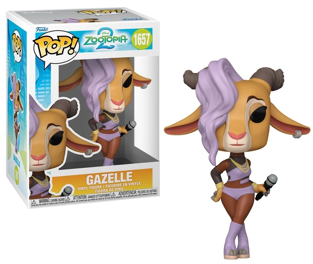Pop! Movies: Zootopia 2 - Gazelle (1657)