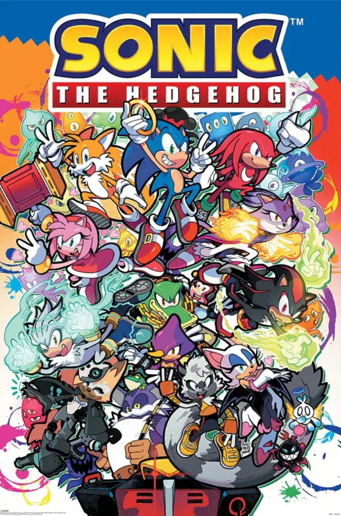 Poster Sonic the Hedgehog - Comic Characters 61x91,5cm
