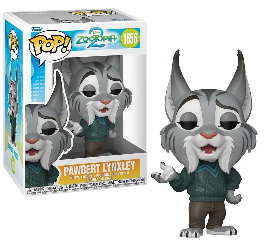 Pop! Movies: Zootopia 2 - Pawbert Lynxley (1656) 