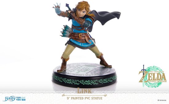 Legend of Zelda Tears of the Kingdom - Link Statue 18cm F4F
