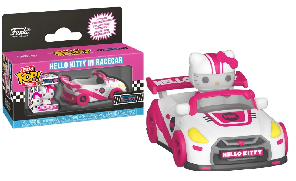 Pop! Bitty Rides: Hello Kitty - Hello Kitty in Racecar