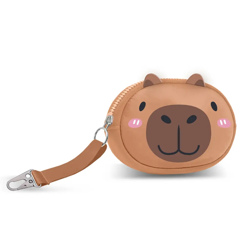 Capybara Oh my POP! - Pill Coin Purse 12x11x2cm