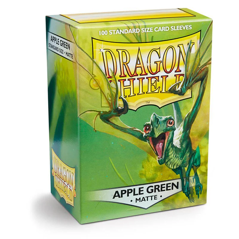 Dragon Shield: Matte Sleeves - Apple Green (Standard Size)