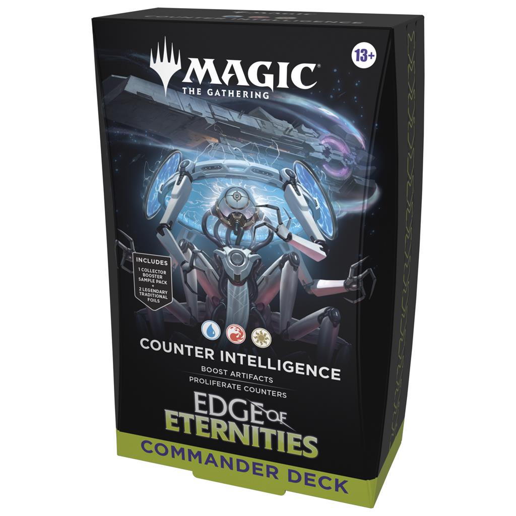 Magic the Gathering Edge of Eternities Commander Deck - Counter Intelligence 