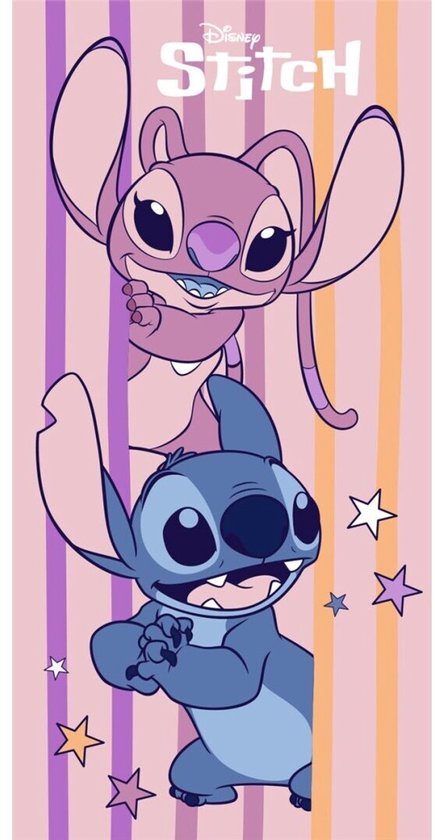Lilo & Stitch Stitch & Angel - Beach Towel 70x140cm