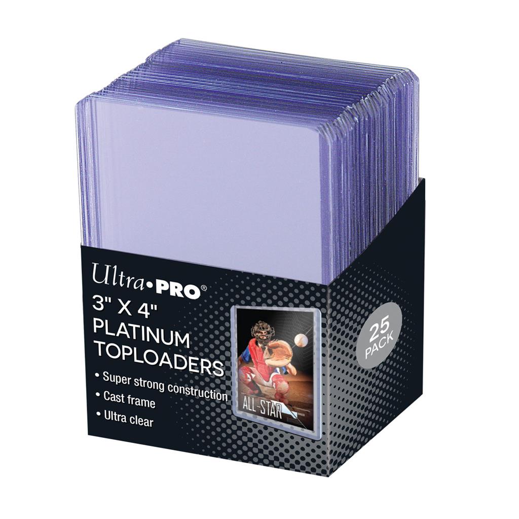 Toploaders 3x4 Ultra Clear Platinum (25ct)