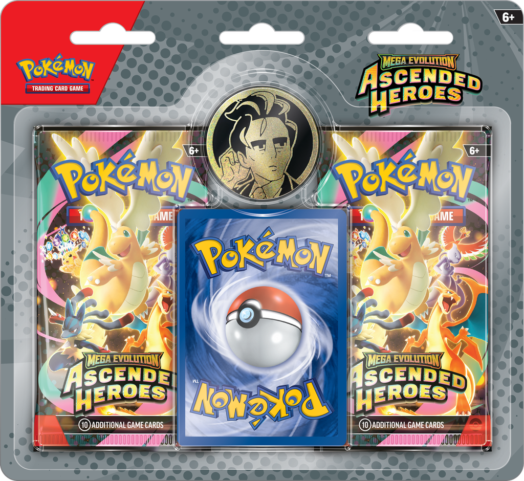 Pokémon Mega Evolution Ascended Heroes 2-Pack Blister - Larry's Komala