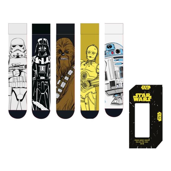 Star Wars - 5 Pairs socks Pack (38-45)
