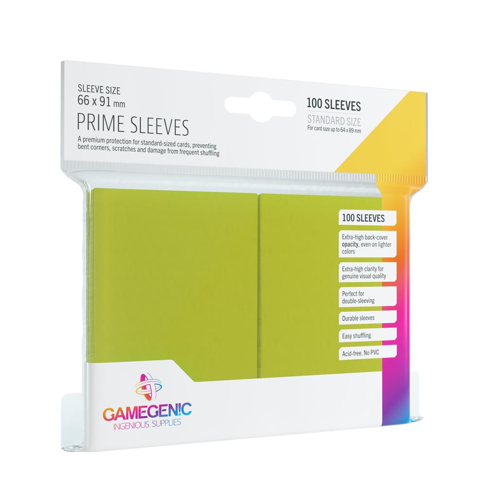 Sleeves Pack Standard Prime Lime (Standard Size)