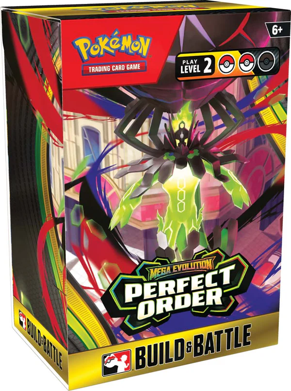 Pokémon TCG: Mega Evolution—Perfect Order Build & Battle Box Pre-Release