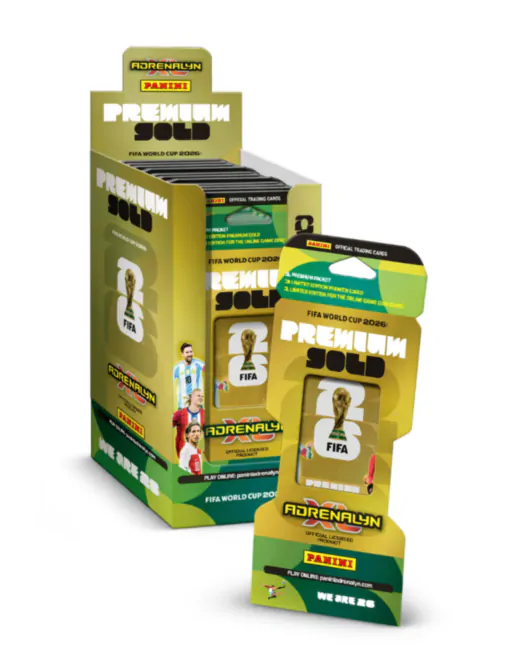 Adrenalyn XL FIFA World Cup 2026 Premium Gold Blister