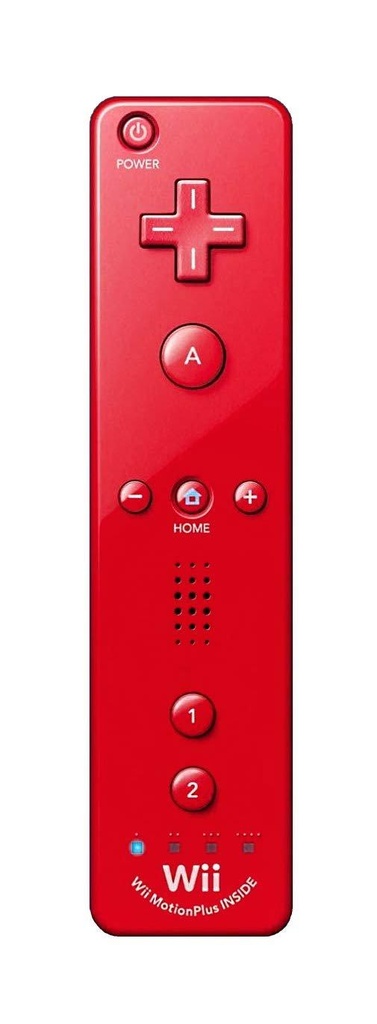 Wii Remote Plus (Rood)