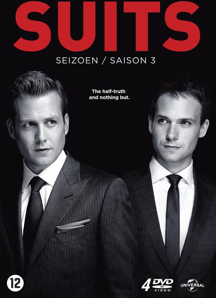 Suits - Seizoen 3 (4-DVD)